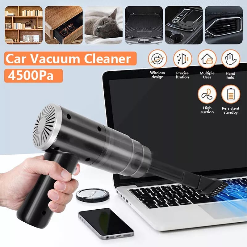 Cordless Rechargeable Portable Car Vacuum Cleaner