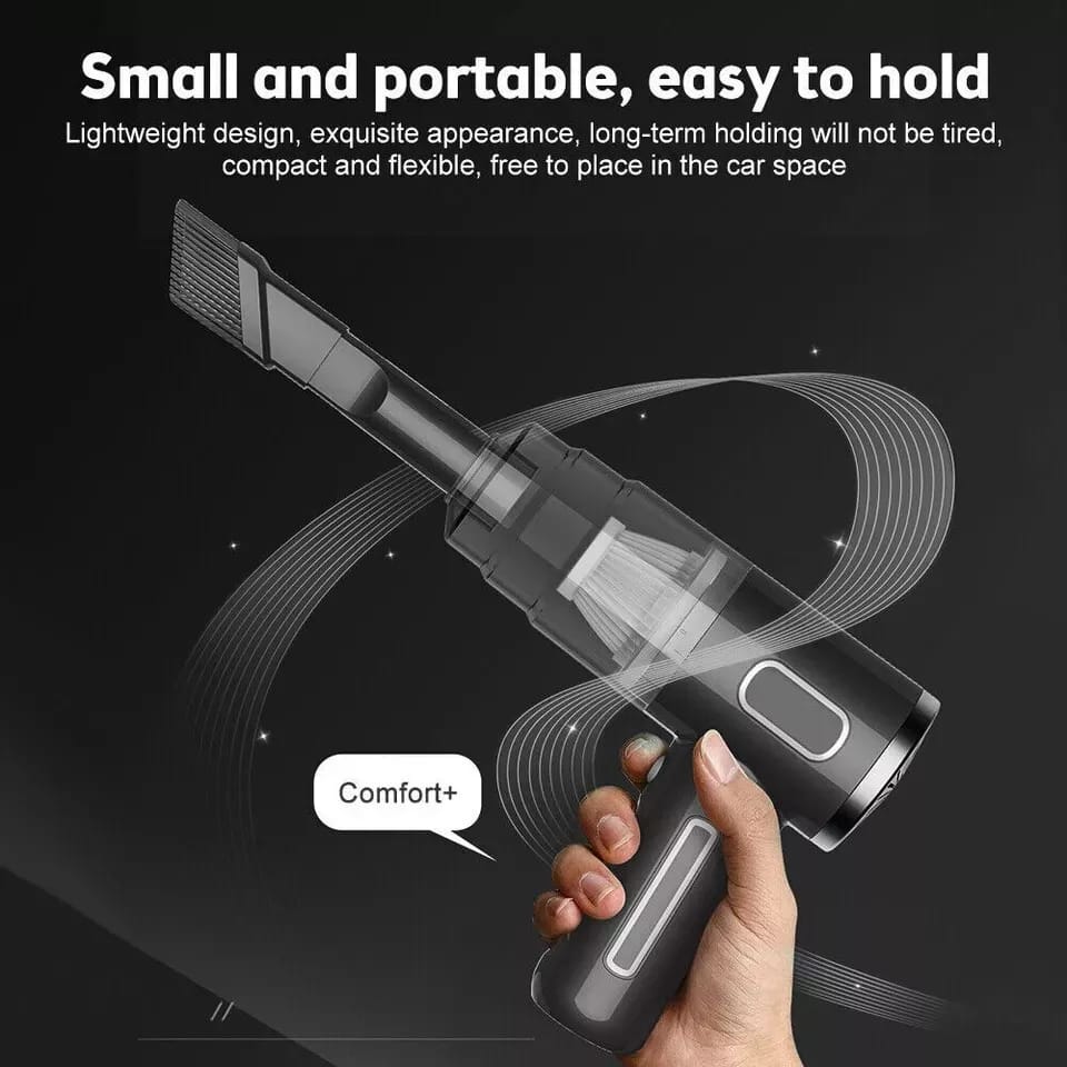 Cordless Rechargeable Portable Car Vacuum Cleaner