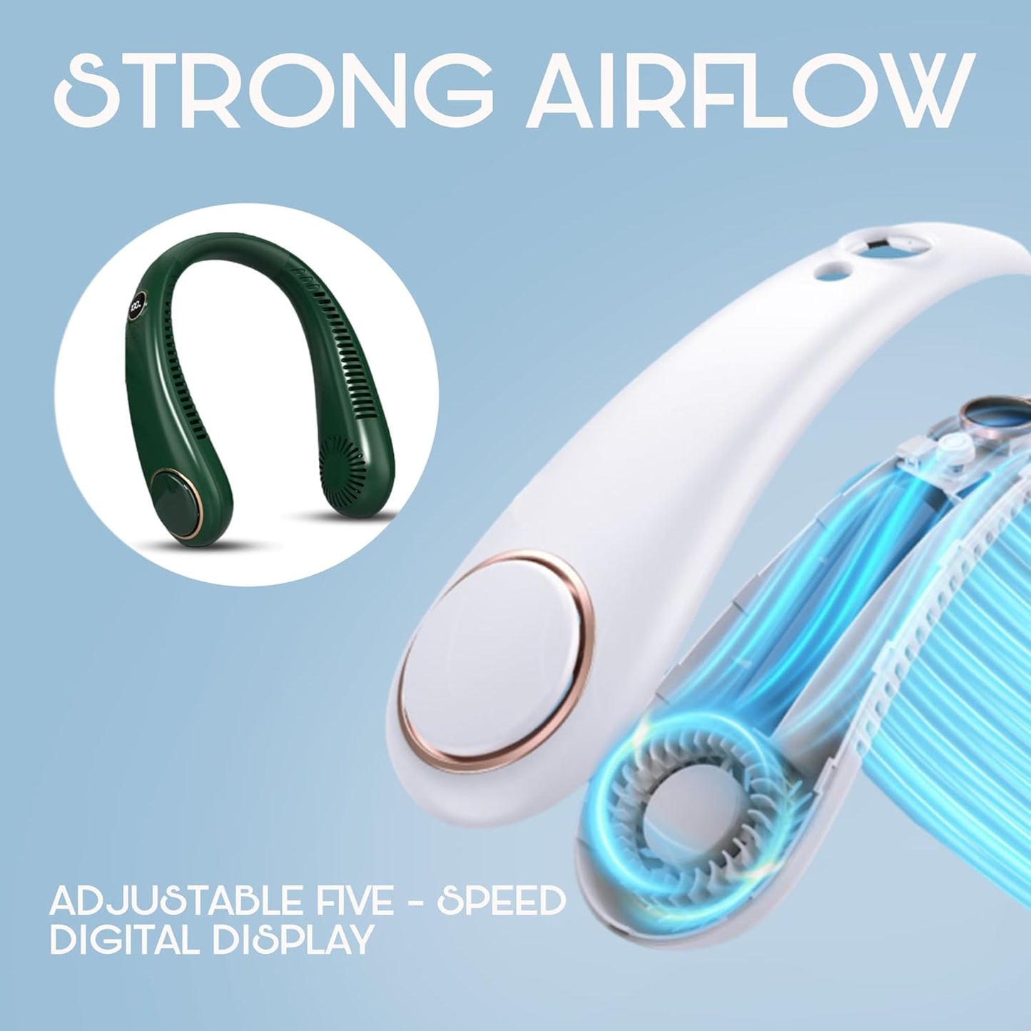 New Portable Neck Fan