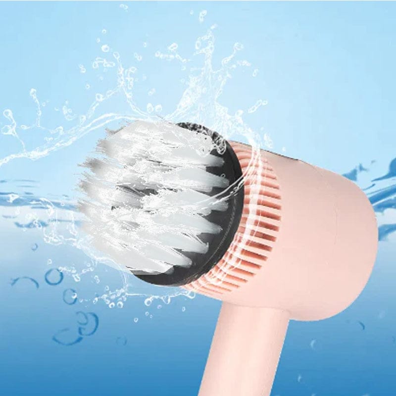 Electric rechargeable multifunctional handheld cleaning brush